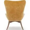 Fauteuil met Voetsteun - Bekleed in Fluweel - Scandinavische Stijl - Huda image 7