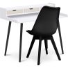 Pack Houten Bureau - Scandinavisch Design -Thora + Eetkamerstoel - Scandinavisch Design - Denisse image 7