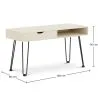 Pack Houten Bureau - Scandinavisch Design - Andor + Eetkamerstoel - Scandinavisch Design - Denisse image 7