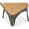 Eetkamerstoel - Industrieel ontwerp - Staal en hout - Nieuwe editie - Stylix image 7