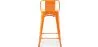 Barkruk met rugleuning - Industrieel ontwerp - 60cm - Nieuwe editie - Stylix image 7