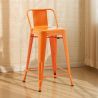Barkruk met rugleuning - Industrieel ontwerp - 60cm - Nieuwe editie - Stylix image 7