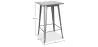 Vierkante Kruktafel - Industrieel Ontwerp - 100 cm - Galla image 7