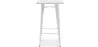 Vierkante Kruktafel - Industrieel Ontwerp - 100 cm - Galla image 7