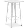 Vierkante Kruktafel - Industrieel Ontwerp - 100 cm - Galla image 7