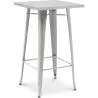 Vierkante Kruktafel - Industrieel Ontwerp - 100 cm - Galla image 7