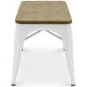 Bank - Industrieel ontwerp - Hout en metaal - Stylix image 7