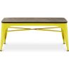 Industrieel Design Bank - Hout en Metaal - Stylix image 7