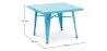 Kindertafel - Industrieel Ontwerp - Metaal - 60cm - Nieuwe Editie - Stylix image 7