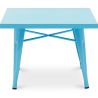 Kindertafel - Industrieel Ontwerp - Metaal - 60cm - Nieuwe Editie - Stylix image 7