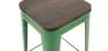 Barkruk - Industrieel Ontwerp - Hout & Staal - 76 cm - New Edition- Stylix image 7