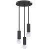 Designer Plafondlamp - Hanglamp - 3 armen - Troy image 7