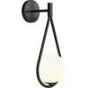 Wandlamp Zwart - Globe - Tear image 7