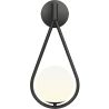 Wandlamp Zwart - Globe - Tear image 7