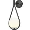Wandlamp Zwart - Globe - Tear image 7