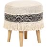 Ronde Soef Poef Kruk - Boho Bali Stijl - Joyce image 7