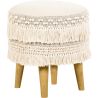 Ronde Soef Poef Kruk - Boho Bali Stijl - Debra image 7