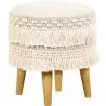 Ronde Soef Poef Kruk - Boho Bali Stijl - Debra image 7