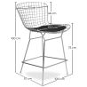 Design metalen rooster krukje - Lived image 7