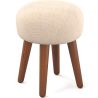 Ronde Stoffen Kruk - Boho Bali Stijl - Hiwal image 7