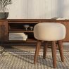 Ronde Stoffen Kruk - Boho Bali Stijl - Hiwal image 7