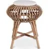 Rotan barkruk - Boho Bali-stijl - Lera image 7