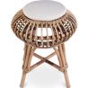 Rotan barkruk - Boho Bali-stijl - Lera image 7