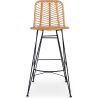 Rotan Barkruk - Boho Bali Stijl - Dienblad image 7