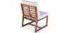Houten Lounge Stoel - Boho Bali Stijl Design Stoel - Glan image 7