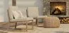 Houten Lounge Stoel - Boho Bali Stijl Design Stoel - Glan image 7