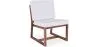 Houten Lounge Stoel - Boho Bali Stijl Design Stoel - Glan image 7