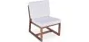 Houten Lounge Stoel - Boho Bali Stijl Design Stoel - Glan image 7