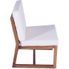 Houten Lounge Stoel - Boho Bali Stijl Design Stoel - Glan image 7