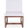 Houten Lounge Stoel - Boho Bali Stijl Design Stoel - Glan image 7