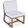 Houten Lounge Stoel - Boho Bali Stijl Design Stoel - Glan image 7