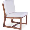 Houten Lounge Stoel - Boho Bali Stijl Design Stoel - Glan image 7