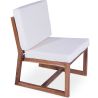 Houten Lounge Stoel - Boho Bali Stijl Design Stoel - Glan image 7