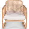Silla de Salón de Ratán - Silla de Diseño Boho Bali - Qawa image 7