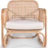 Silla de Salón de Ratán - Silla de Diseño Boho Bali - Qawa image 7