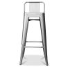 Barkruk met rugleuning - Industrieel ontwerp - 76cm - New Edition - Stylix image 7