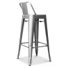 Barkruk met rugleuning - Industrieel ontwerp - 76cm - New Edition - Stylix image 7