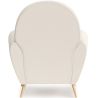 Fauteuil met armleuningen - Gestoffeerd in Bouclé - Belise image 7