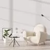 Fauteuil met armleuningen - Gestoffeerd in Bouclé - Belise image 7