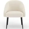 Design Fauteuil - Bekleed met Bouclé Stof - Wasda image 7