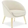 Fauteuil met armleggers - Bekleed met stof Bouclé - Pimba image 7