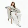 Fauteuil met armleuningen - Bekleed met Bouclé stof - Wesna image 7