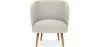 Fauteuil met armleuningen - Bekleed met Bouclé stof - Wesna image 7