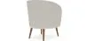 Fauteuil met armleuningen - Bekleed met Bouclé stof - Wesna image 7