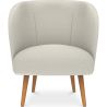 Fauteuil met armleuningen - Bekleed met Bouclé stof - Wesna image 7