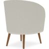 Fauteuil met armleuningen - Bekleed met Bouclé stof - Wesna image 7